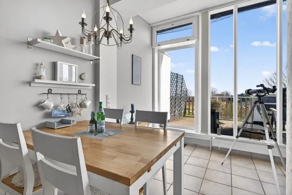 Wohnzimmer  Ferienwohnung Penthuus