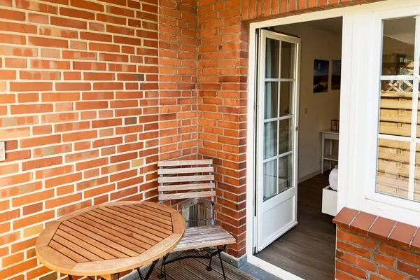 Terrasse Haus Frisia Bungalow Frisia 1