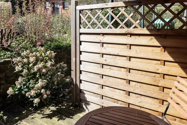 Terrasse Haus Frisia Bungalow Frisia 1