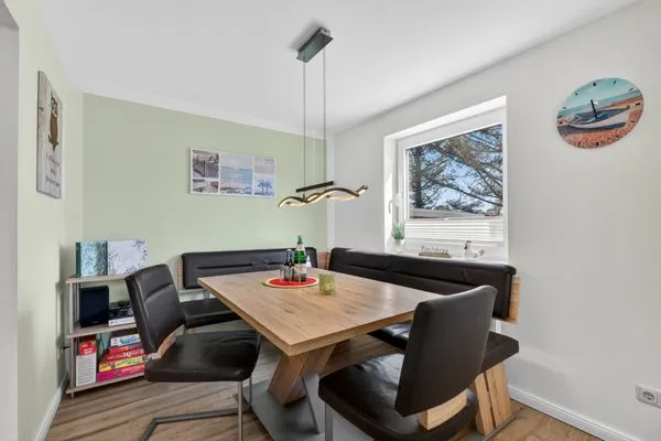 Wohnzimmer  Ferienwohnung Kleefeld
