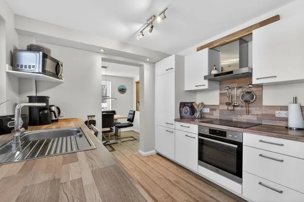 Küche / Küchenzeile  Ferienwohnung Kleefeld