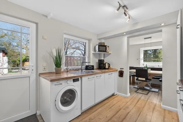 Küche / Küchenzeile  Ferienwohnung Kleefeld