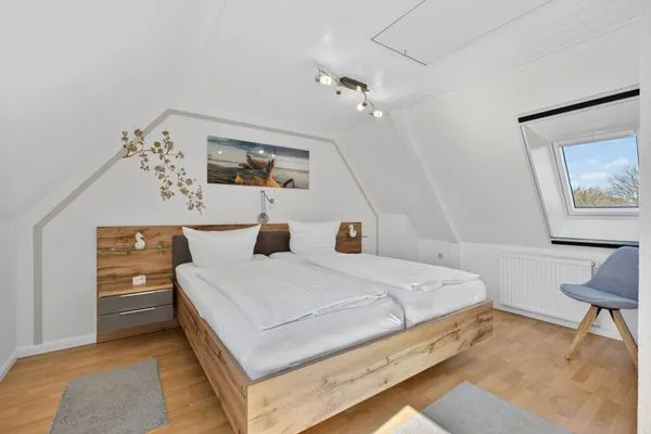 Schlafzimmer  Ferienwohnung Kleefeld