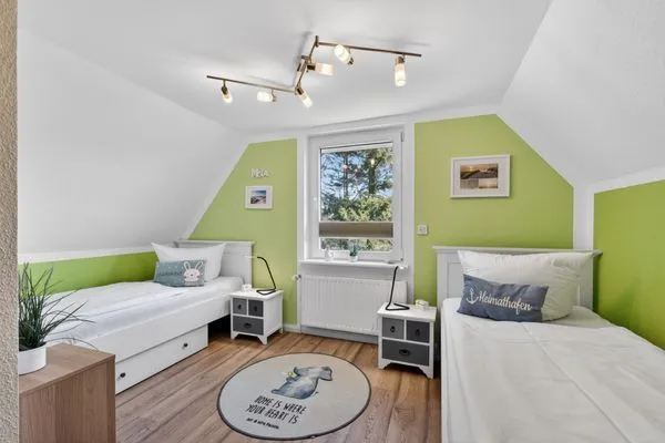 Schlafzimmer  Ferienwohnung Kleefeld
