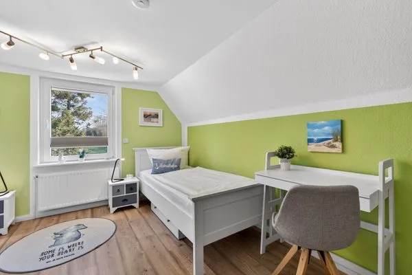 Schlafzimmer  Ferienwohnung Kleefeld