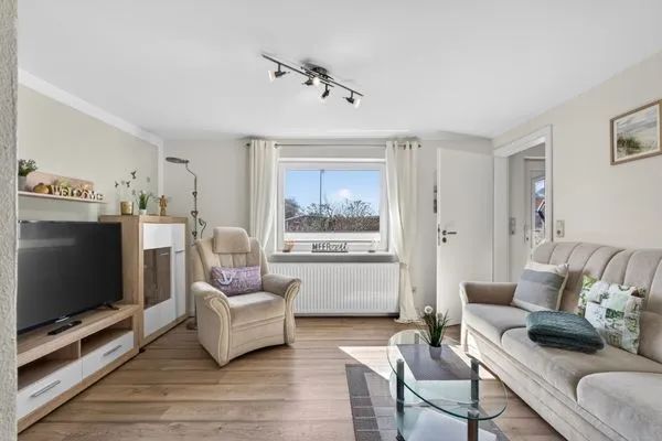 Wohnzimmer  Ferienwohnung Kleefeld