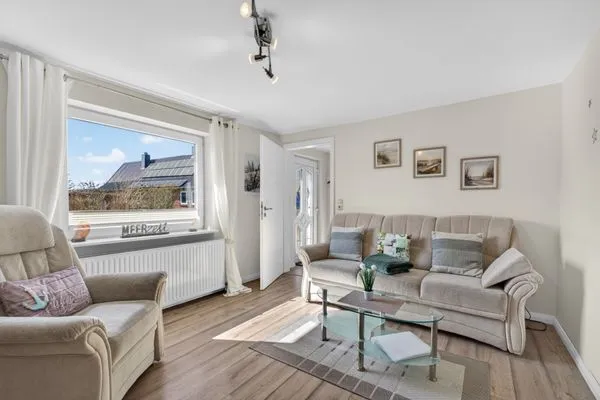 Wohnzimmer  Ferienwohnung Kleefeld