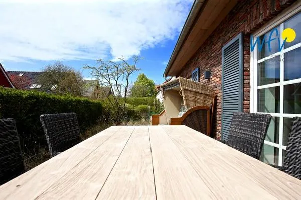Terrasse Lisa-Marie Ferienwohnung 1
