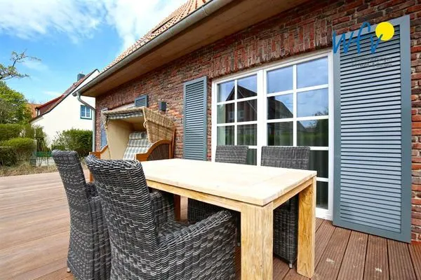 Terrasse Lisa-Marie Ferienwohnung 1