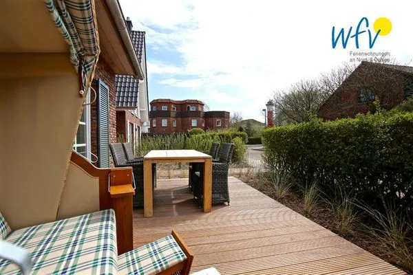 Terrasse Lisa-Marie Ferienwohnung 1