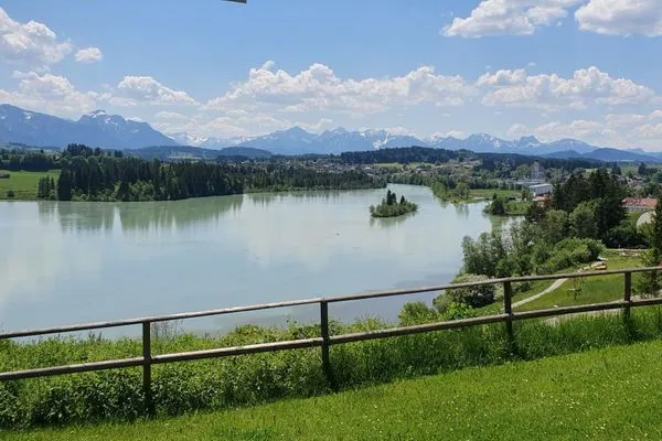 Gartenblick Feriendorf Hochbergle Haus 39