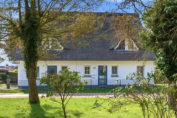 Blick auf das Haus  Rosenberg-Siedlung 21a/2