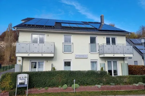 Hauptansicht  Ferienhaus Zum Kreideblick, FeWo Seeigel