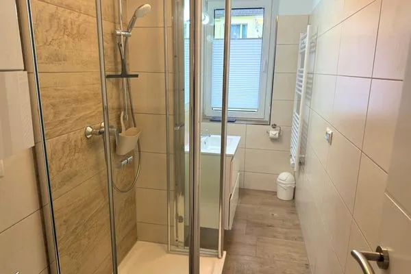 Badezimmer  Ferienwohnung Kleiner Seelöwe