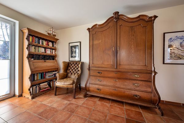  Alte Büdnerei 1 (Abeking-Haus) Ostseebad Ahrenshoop - Wohnzimmer