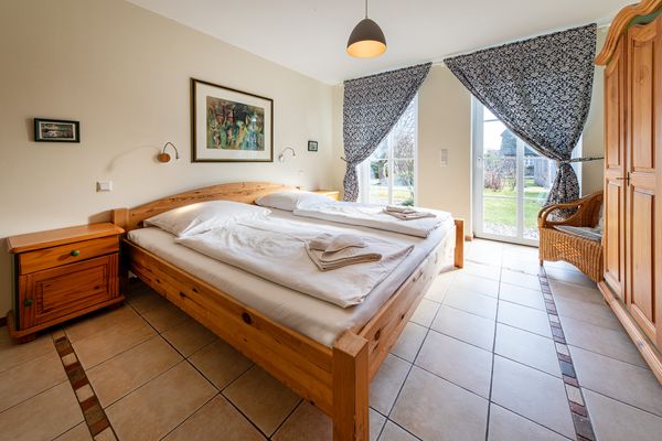  Alte Büdnerei 1 (Abeking-Haus) Ostseebad Ahrenshoop - Schlafzimmer