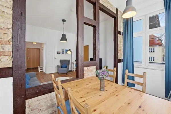 Wohnzimmer  Villa zur See, Whg. Schaluppe