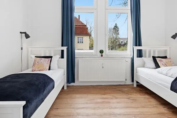 Schlafzimmer  Villa zur See, Whg. Schaluppe