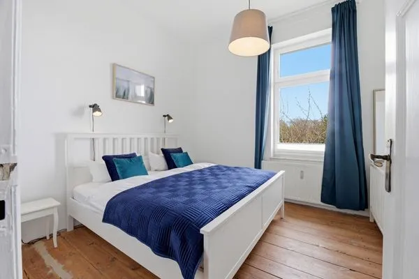 Schlafzimmer  Villa zur See, Whg. Schaluppe