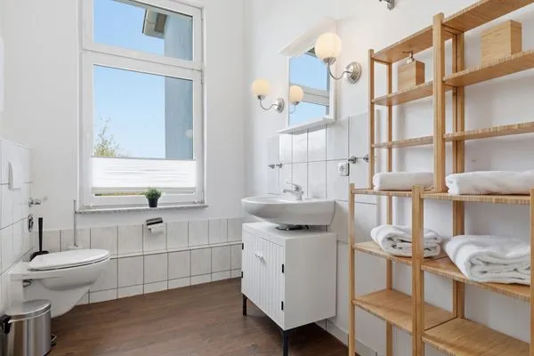 Badezimmer  Villa zur See, Whg. Schaluppe