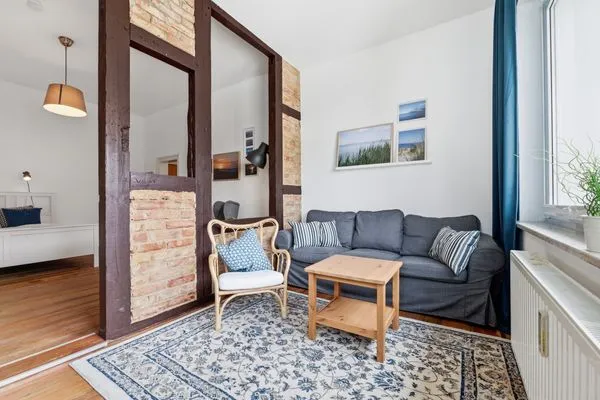 Wohnzimmer  Villa zur See, Whg. Piroge