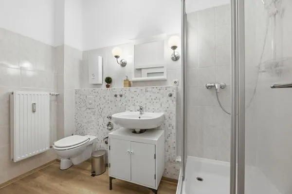 Badezimmer  Villa zur See, Whg. Piroge