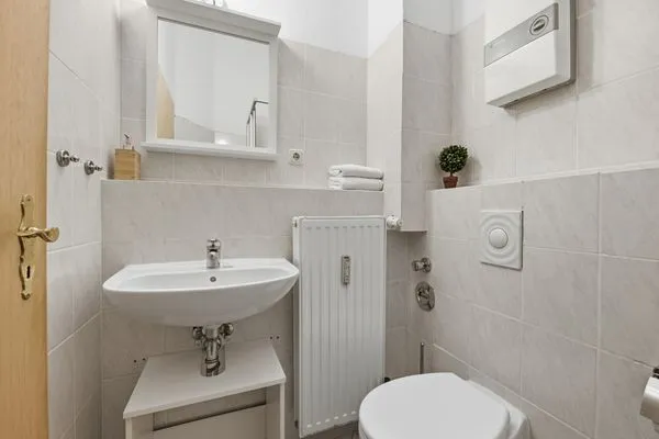 Badezimmer  Villa zur See, Whg. Kutter