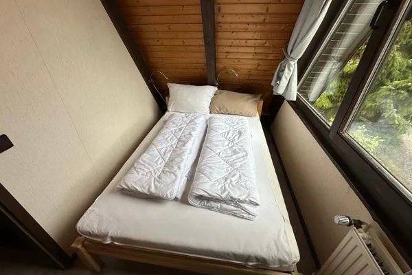 Schlafzimmer  Ferienhaus Eichhörnchennest