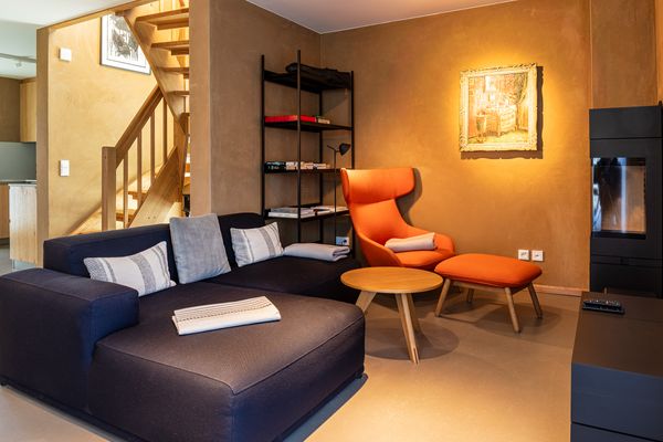  Neue Büdnerei Ostseebad Ahrenshoop - Wohnzimmer