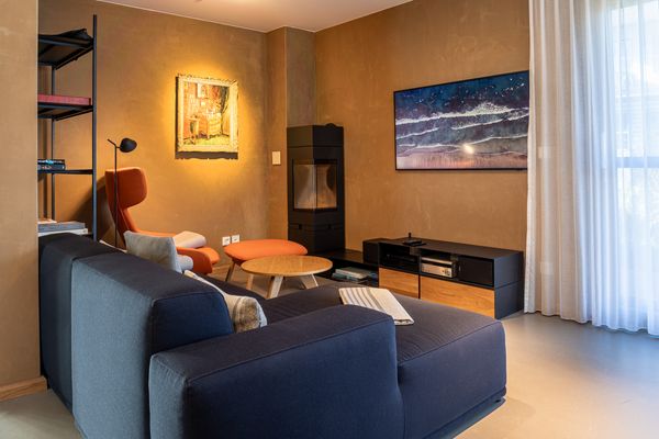  Neue Büdnerei Ostseebad Ahrenshoop - Wohnzimmer