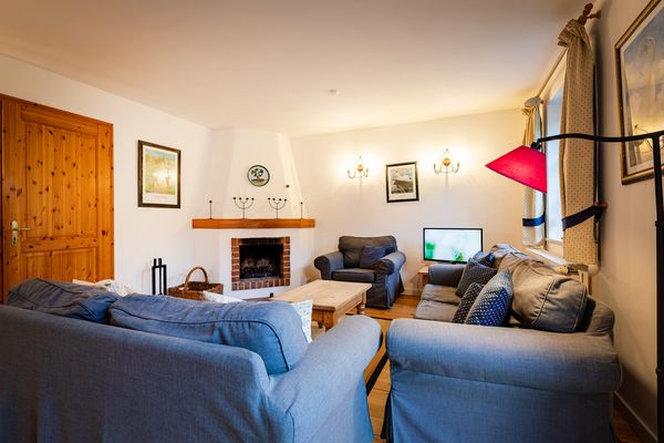  Haus Achtern Ostseebad Ahrenshoop - Wohnzimmer
