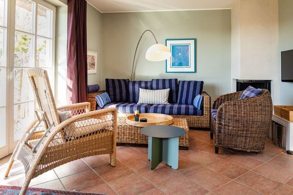  Haus Arrewind Ostseebad Ahrenshoop - Wohnzimmer
