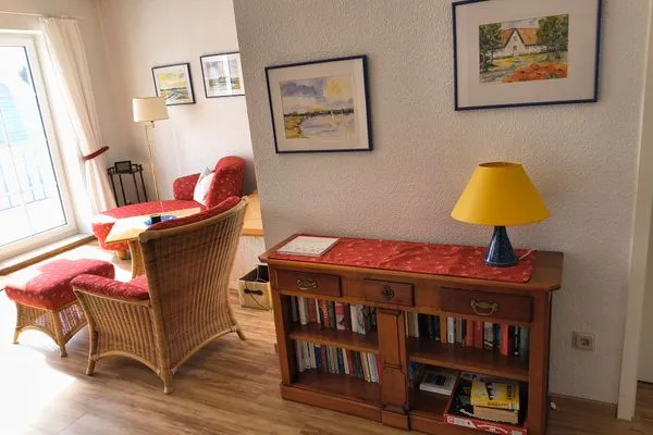Blick in den Wohnbereich  Wohnung Giesen