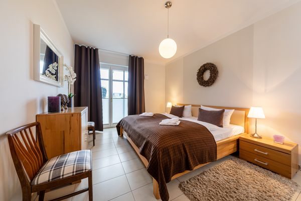  Suite Meeresrauschen Ostseebad Ahrenshoop - Schlafzimmer