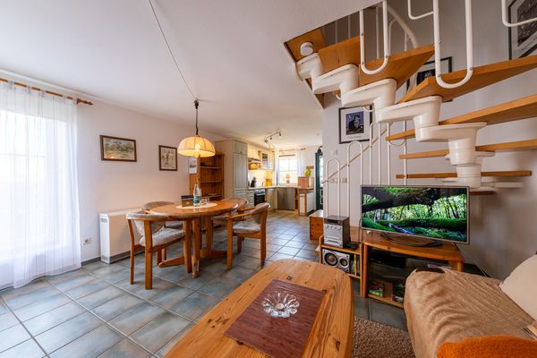  Dünenschlößchen Ostseebad Ahrenshoop - Wohnzimmer