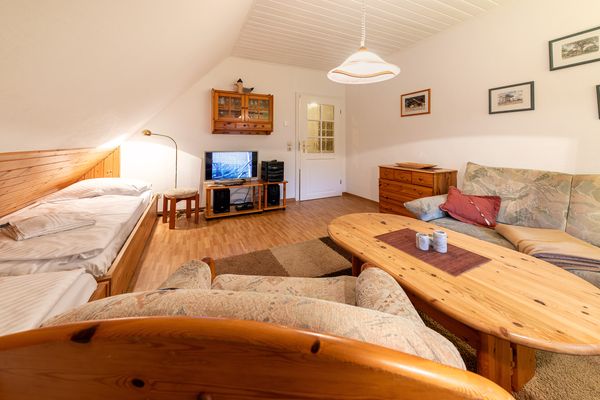  Morgensonne Ostseebad Ahrenshoop - Wohnzimmer