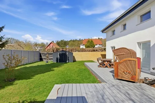 Terrasse  Ferienhaus Thorina