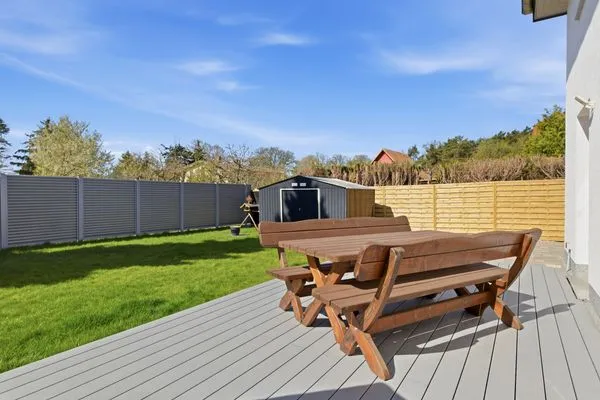 Terrasse  Ferienhaus Thorina