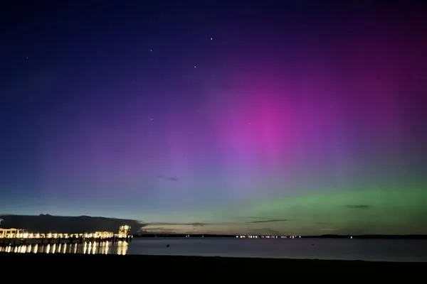 Nordlichter am Strand von Langballigau 2024  Nordkiek No. 8