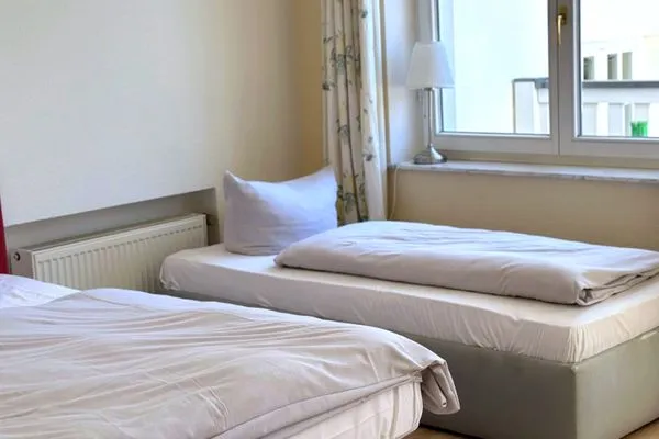 Schlafzimmer  Strandvilla Seepferdchen App. 11