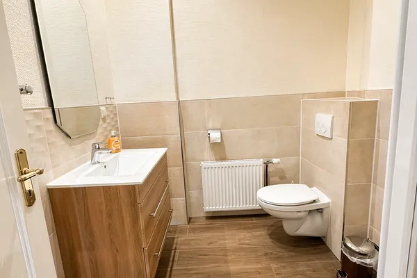 Badezimmer  Strandvilla Seepferdchen App. 2