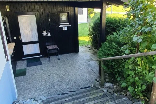 Fassade / Eingang Feriendorf Hochbergle Haus 116