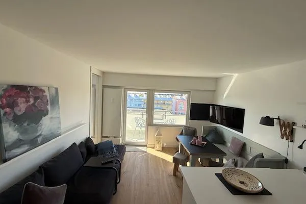 Wohnzimmer Ferienwohnung im Haus Nordland App 105