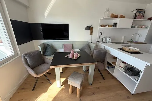 Wohnzimmer Ferienwohnung im Haus Nordland App 105