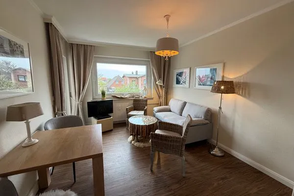 Wohnzimmer Ferienwohnung im Haus Nordland App 34