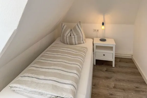 Schlafzimmer Haus Frisia Ferienwohnung Frisia 5