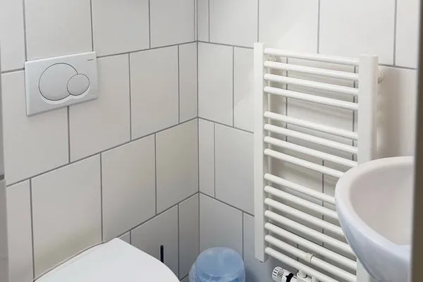 Badezimmer Haus Frisia Ferienwohnung Frisia 5