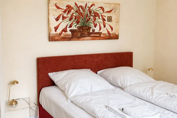 Schlafzimmer  Strandvilla Seepferdchen App. 4