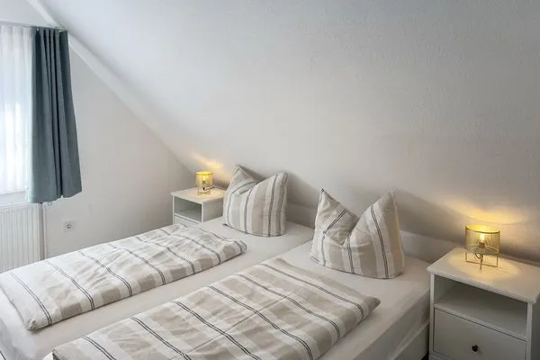 Schlafzimmer Haus Frisia Ferienwohnung Frisia 4