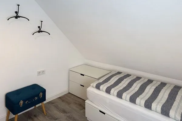 Schlafzimmer Haus Frisia Ferienwohnung Frisia 4